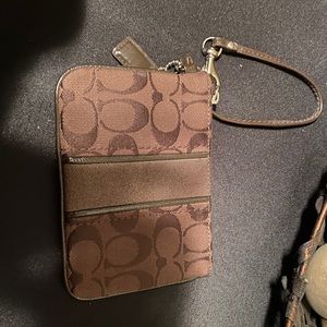Coach change purse
